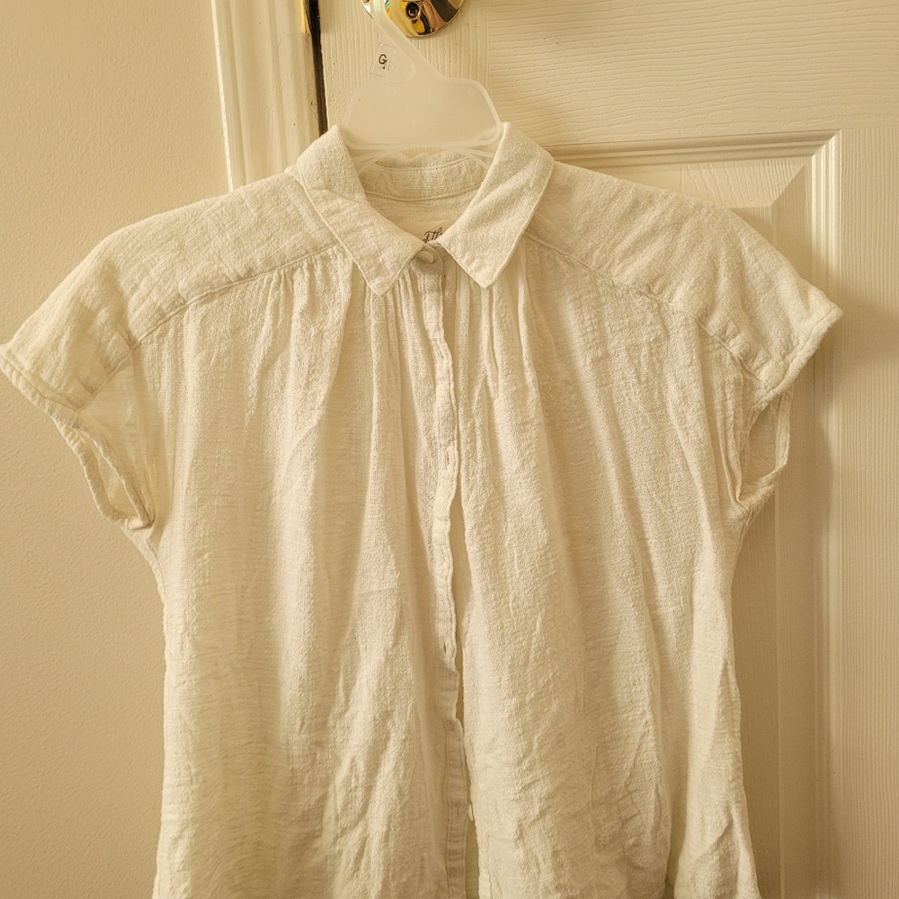 button up tee